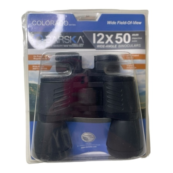 NWT Barska 12x50 mm Colorado Series Wide Angle Binoculars - Picture 1 of 2